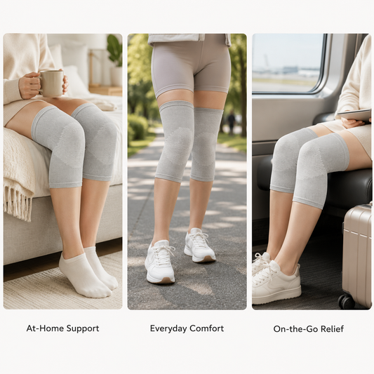 Premium Bamboo Knee Sleeve (Single)